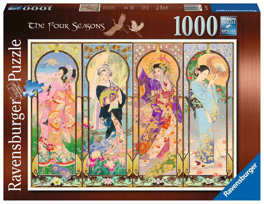 The Four Seasons 1000 Piece Jigsaw Puzzle by Ravensburger - 2