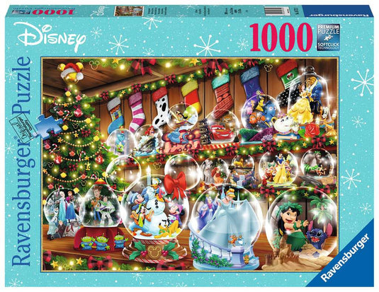 Disney Snow Globes 1000 piece Jigsaw Puzzle by Ravensburger