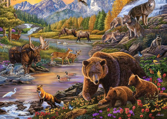 Wilderness 500 Piece Large Format by Ravensburger - 2