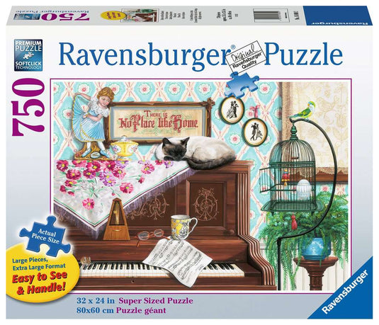 Piano Cat 750 Piece Large Format by Ravensburger - 1