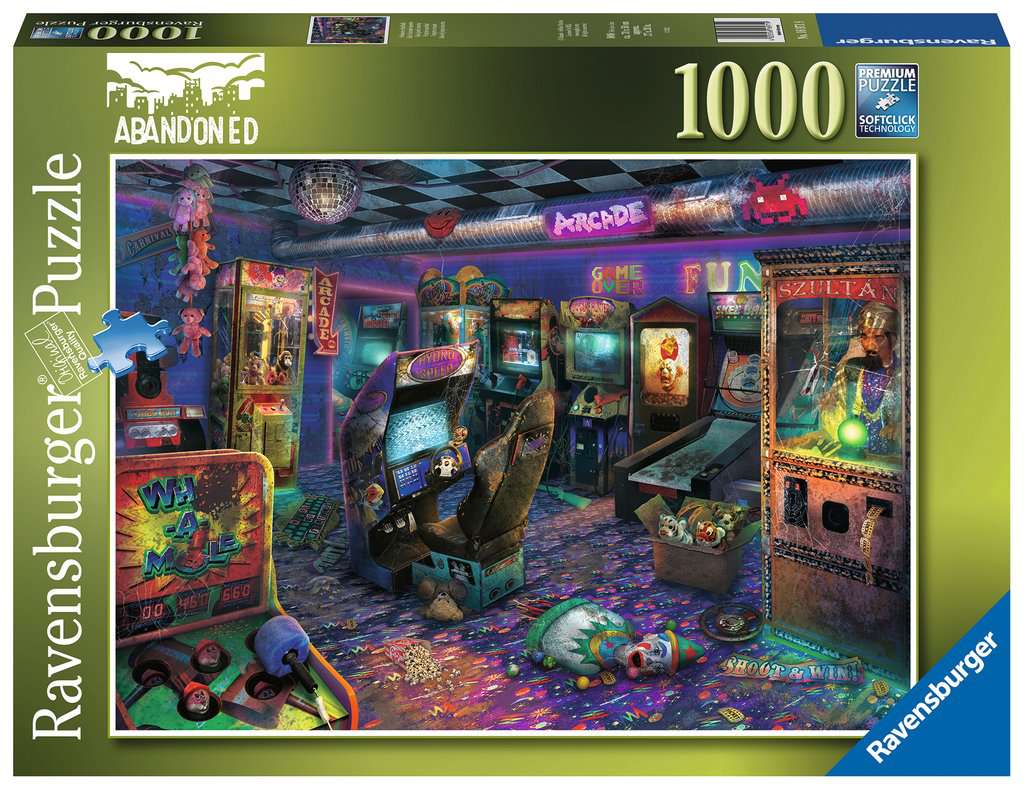 Forgotten Arcade 1000 Piece Jigsaw Puzzle