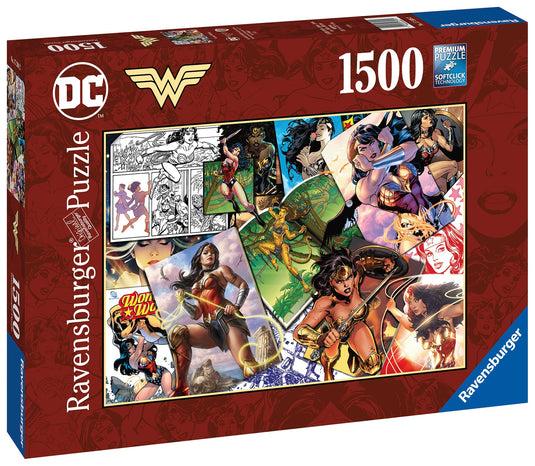 Wonder Woman 1500 Piece Jigsaw Puzzle by Ravensburger - 2