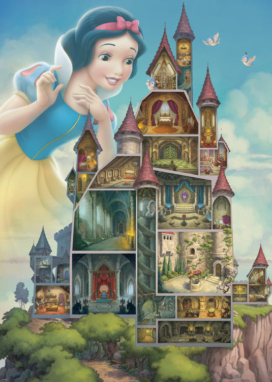 Disney: Snow White Castle 1000 Piece Jigsaw Puzzle by Ravensburger - 1