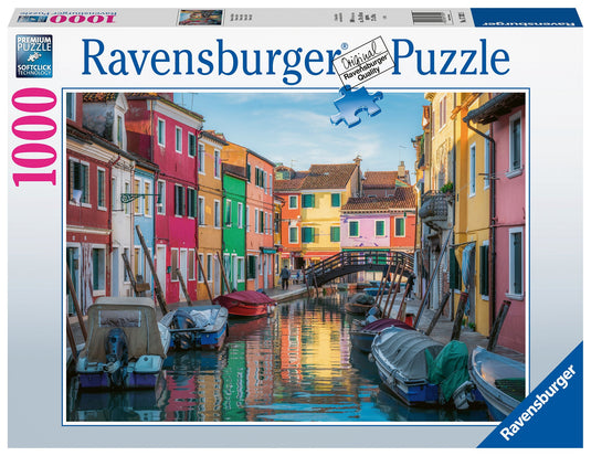 Burano, Italy 1000 Piece Jigsaw Puzzle by Ravensburger - 3