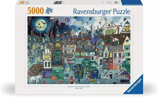 Fantasy, Victorian Street 5000 Piece Jigsaw Puzzle by Ravensburger - 1