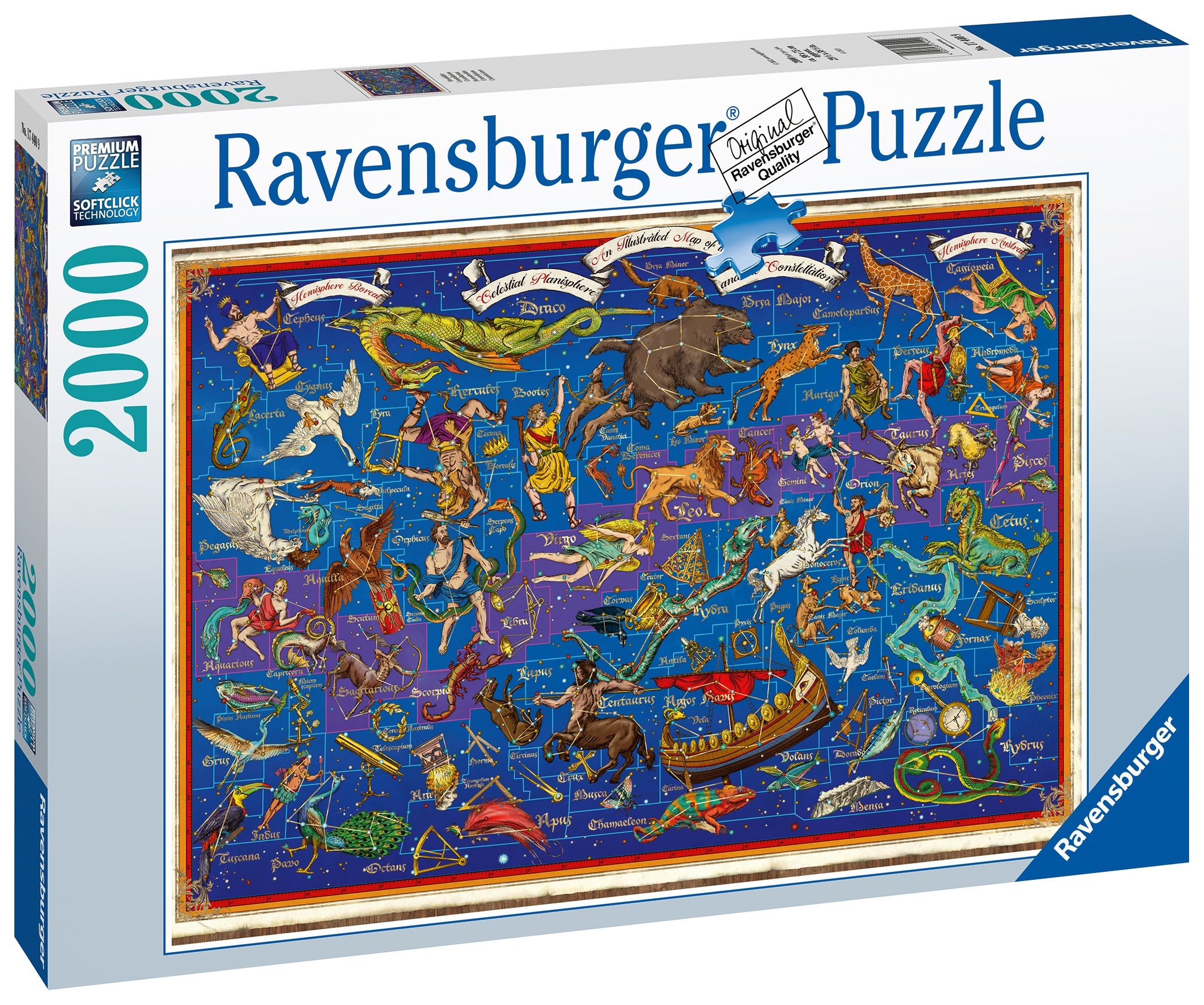 Constellations 2000 Piece Jigsaw Puzzle by Ravensburger