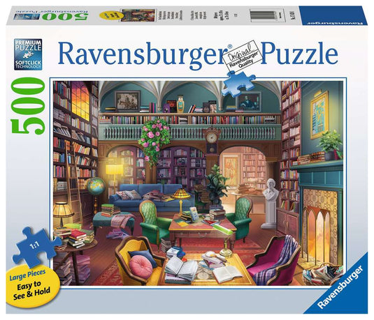 Dream Library 500 Piece XL Jigsaw Puzzle by Ravensburger - 2