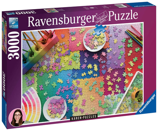 Karen Puzzles 3000 Piece Jigsaw Puzzle by Ravensburger - 2