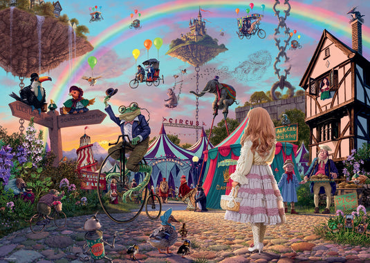 Look & Find No 2: Enchanted Circus 1000 Piece Jigsaw Puzzle by Ravensburger - 1