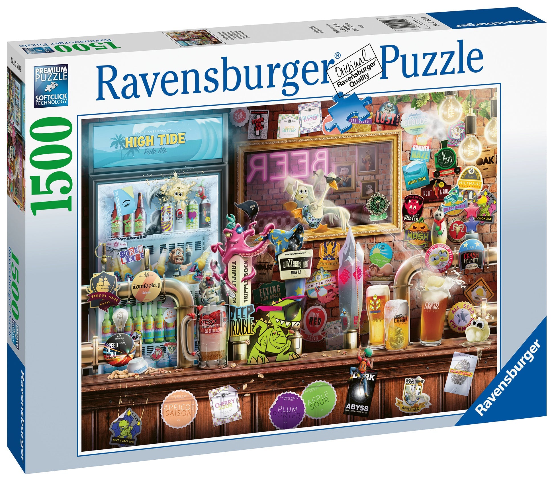 Craft Beer Bonanza 1500 Piece Jigsaw Puzzle by Ravensburger