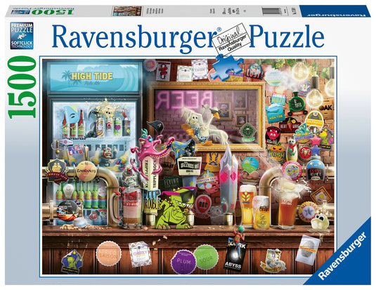 Craft Beer Bonanza 1500 Piece Jigsaw Puzzle by Ravensburger - 3