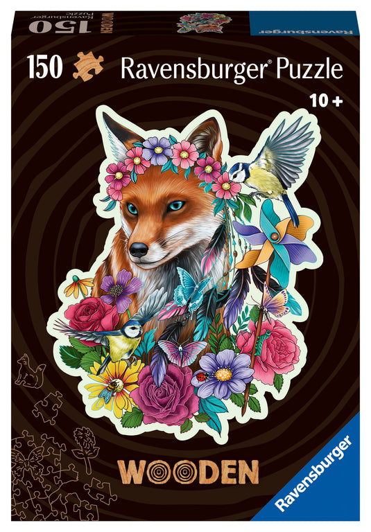 Shaped Fox 150 Piece Jigsaw Puzzle by Ravensburger - 3