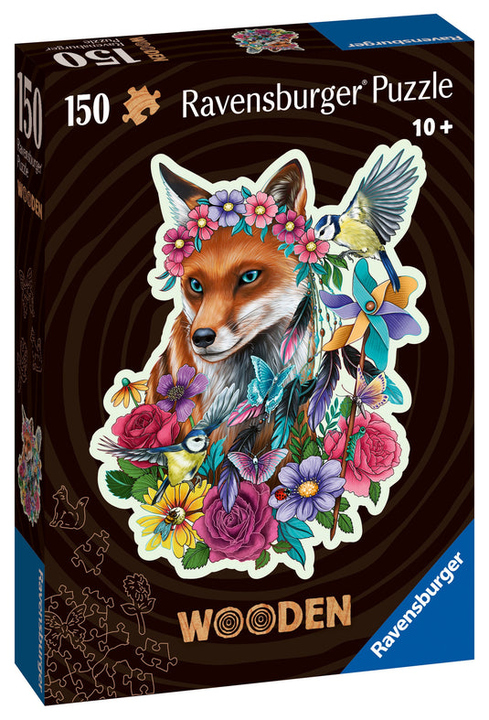 Shaped Fox 150 Piece Jigsaw Puzzle by Ravensburger - 2