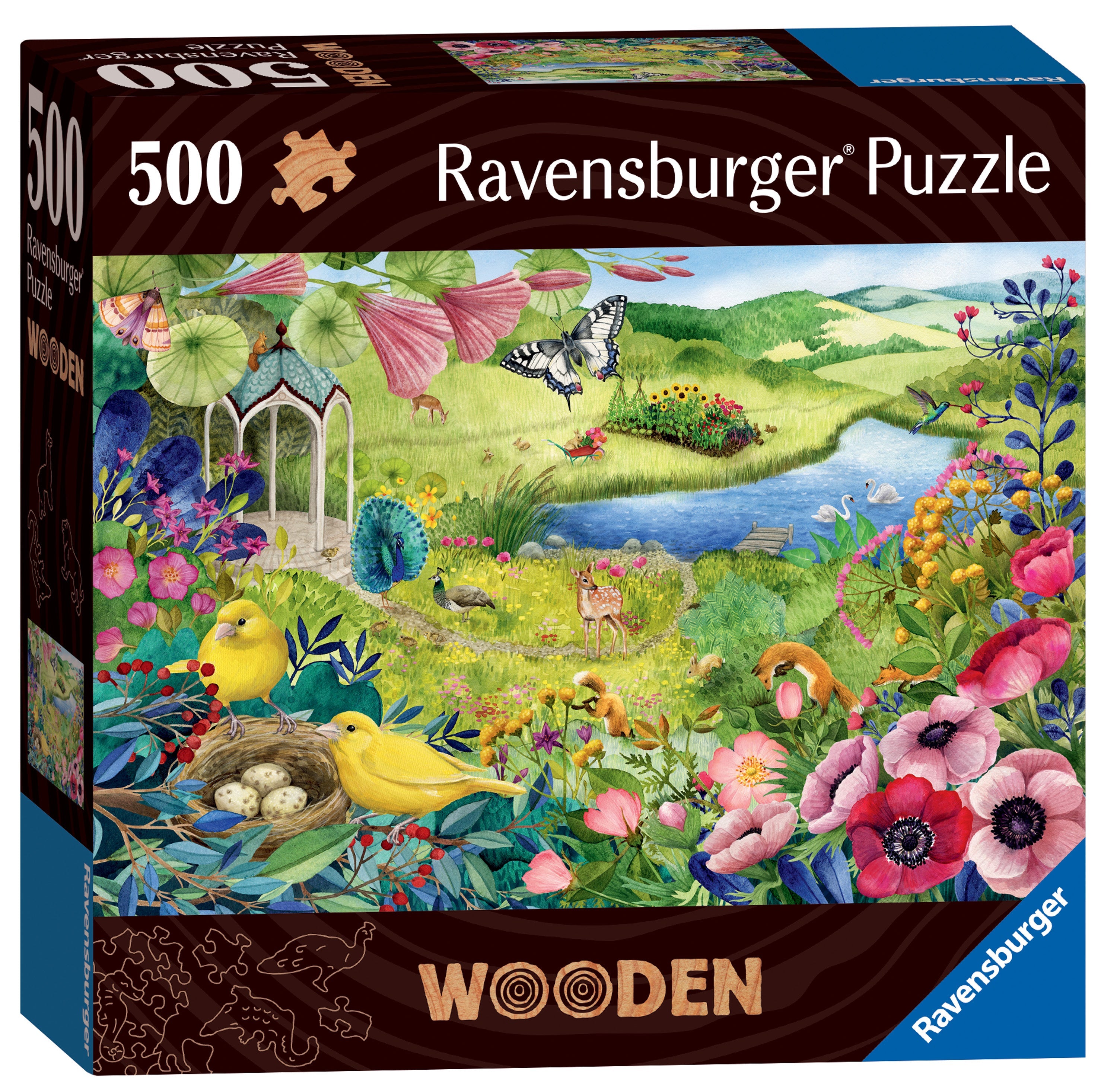 Wildlife Garden 500 Piece Jigsaw Puzzle by Ravensburger