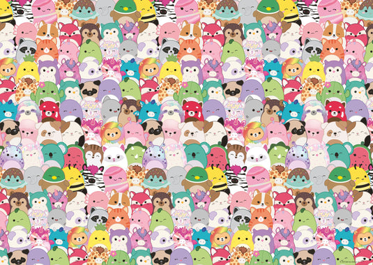 Squishmallows 1000 Piece Jigsaw Puzzle by Ravensburger - 1