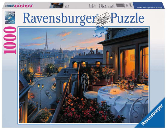 Paris Balcony 1000 piece Jigsaw Puzzle by Ravensburger