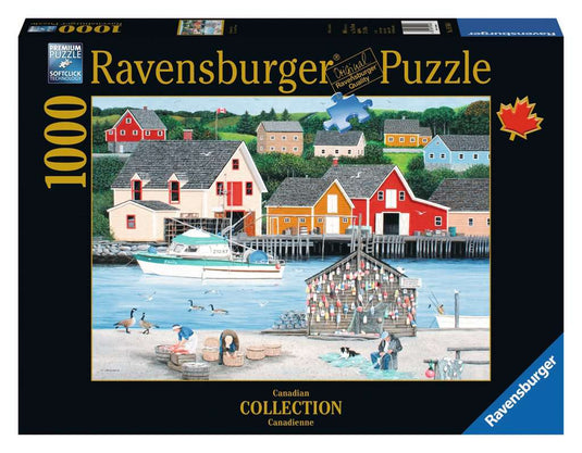 Fisherman's Cove 1000 piece Jigsaw Puzzle by Ravensburger