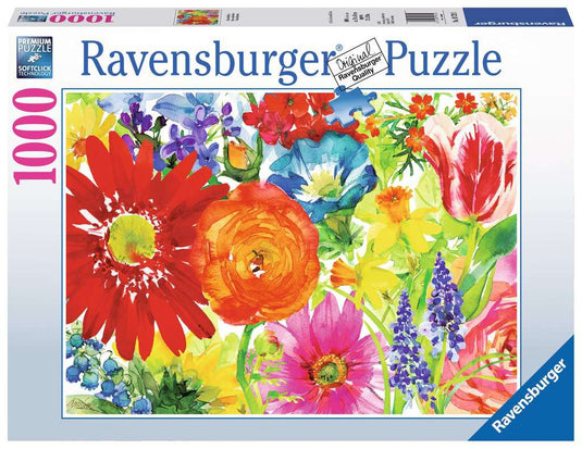 Abundant Blooms 1000 Piece Jigsaw Puzzle - 1