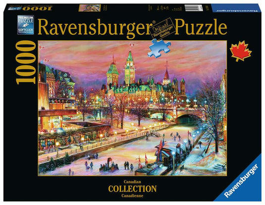 Ottawa Winterlude Festival 1000 piece Jigsaw Puzzle by Ravensburger