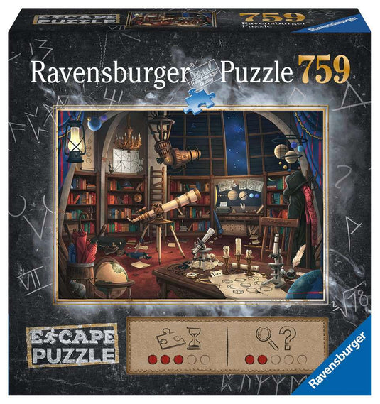 Escape Puzzle: Space Observatory 759 piece Jigsaw Puzzle by Ravensburger