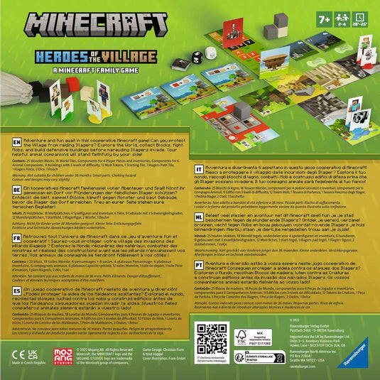 Minecraft: Heroes of the Village Board Game by Ravensburger - 2