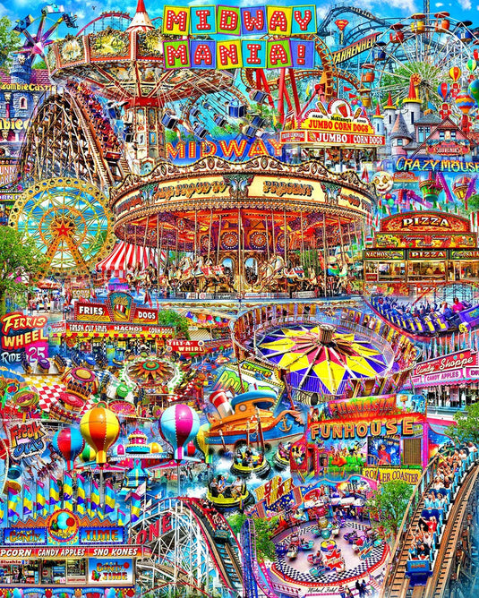 Midway Mania 1000 Piece Jigsaw Puzzle by Springbok