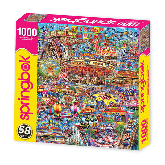 Midway Mania 1000 Piece Jigsaw Puzzle by Springbok