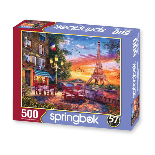 Paris Romance 500 Piece Jigsaw Puzzle by Springbok - 1