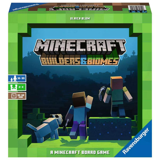 Minecraft: Builders & Biomes Board Game by Ravensburger