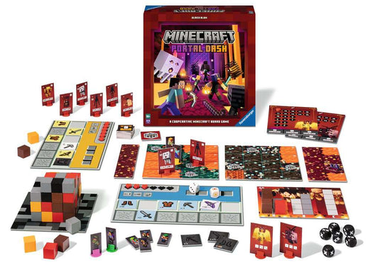 Minecraft:  Portal Dash Board Game by Ravensburger - 2