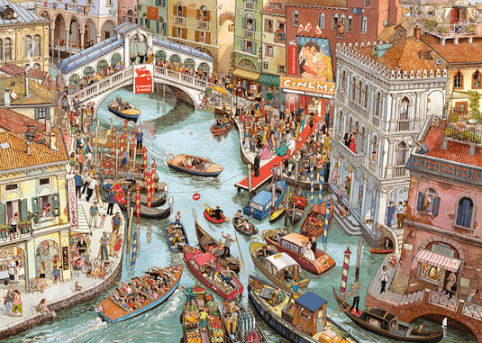 O Sole Mio! 2000 Piece Jigsaw Puzzle by Heye