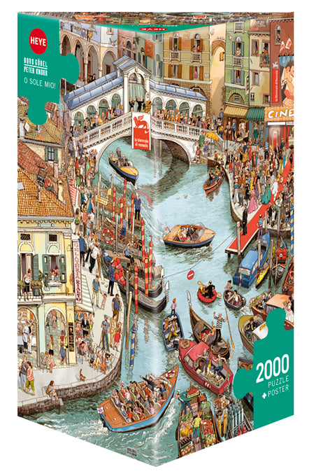 O Sole Mio! 2000 Piece Jigsaw Puzzle by Heye