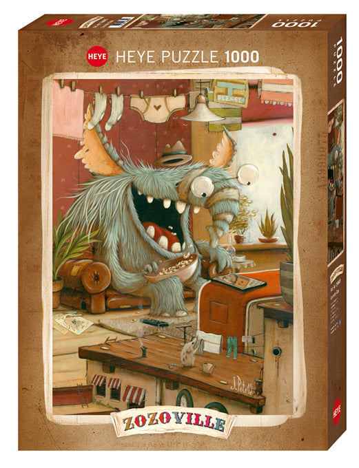 Zozoville: Laundry Day 1000 Piece Jigsaw Puzzle by Heye