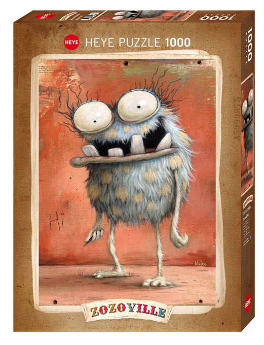 Zozoville: Hi! 1000 Piece Jigsaw Puzzle by Heye