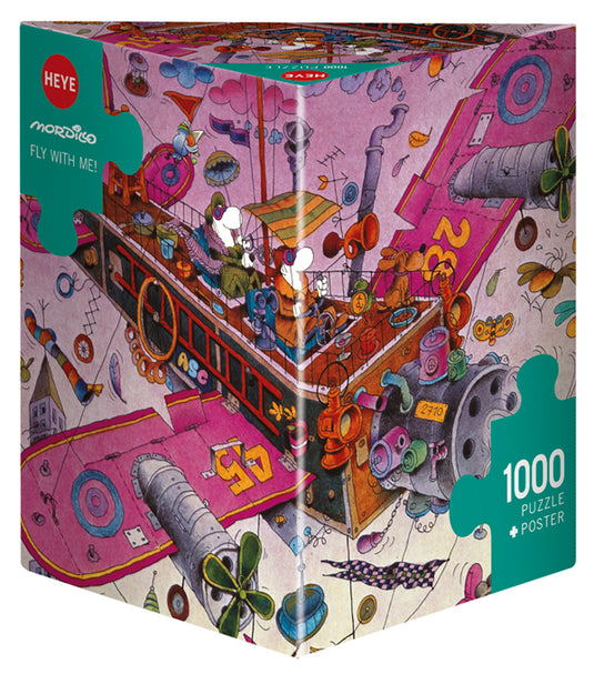 Fly with Me! 1000 Piece Jigsaw Puzzle by Heye