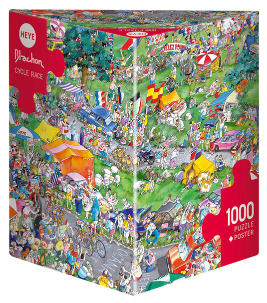 Cycle Race 1000 Piece Jigsaw Puzzle by Heye