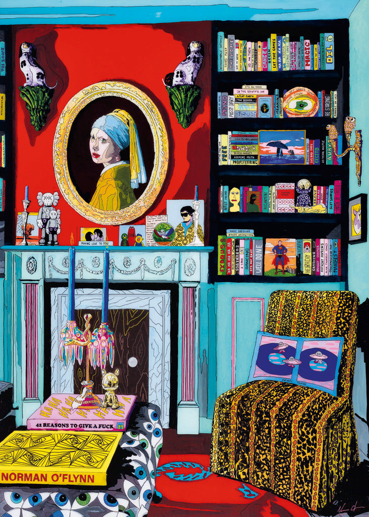 Room With Vermeer, Room 1000 Piece Jigsaw Puzzle by Heye