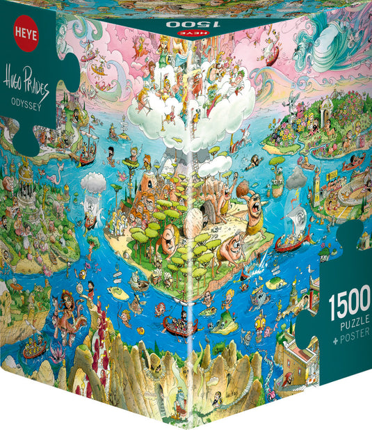 Odyssey, Prades, TB 1500 Piece Jigsaw Puzzle by Heye - 1