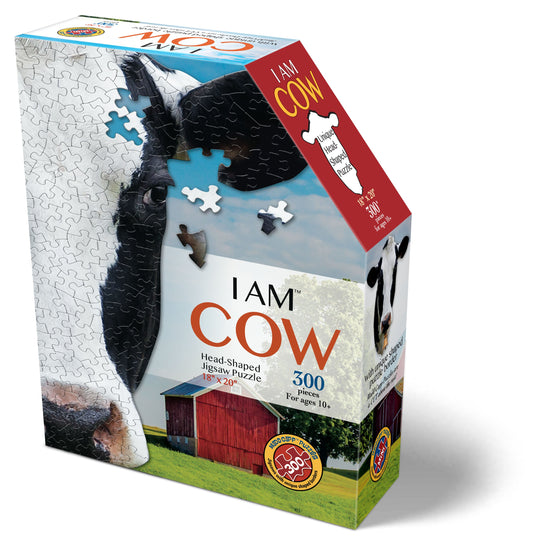 I Am Cow 300 Piece Puzzle by Madd Capp Box Front