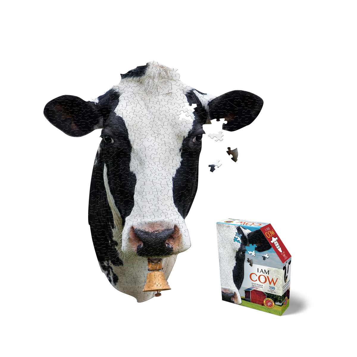 I Am Cow 300 Piece Puzzle by Madd Capp