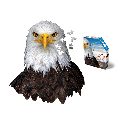 I Am Eagle 300 Piece Puzzle by Madd Capp Main Puzzle
