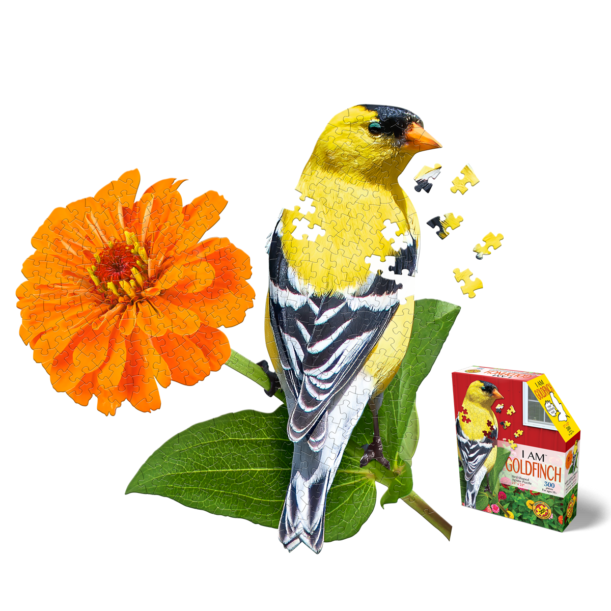 I Am Goldfinch 300 Piece Puzzle by Madd Capp
