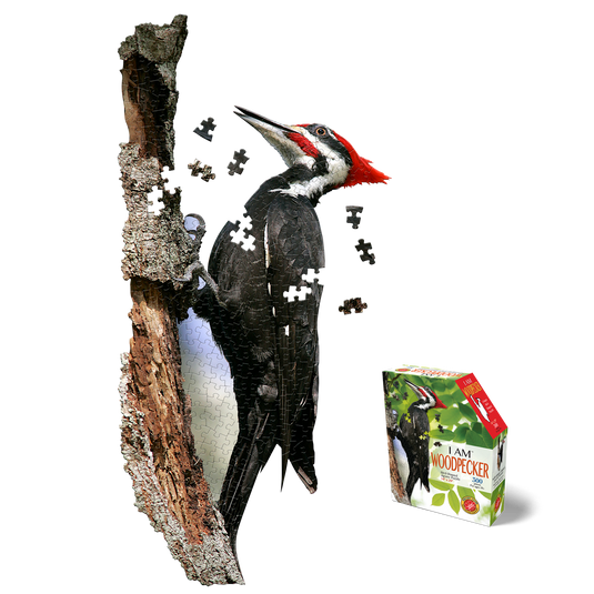 I Am Woodpecker 300 Piece Puzzle by Madd Capp Main Puzzle