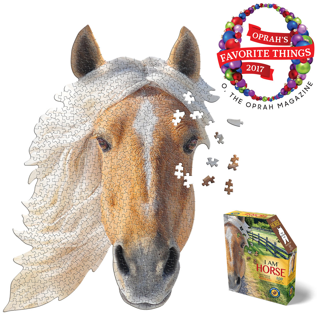 I Am Horse 550 Piece Puzzle by Madd Capp
