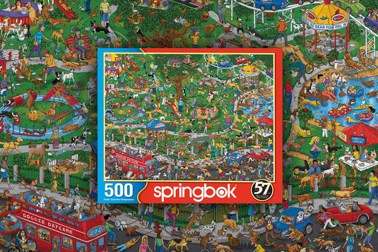 The Dog Park 500 Piece Jigsaw Puzzle by Springbok