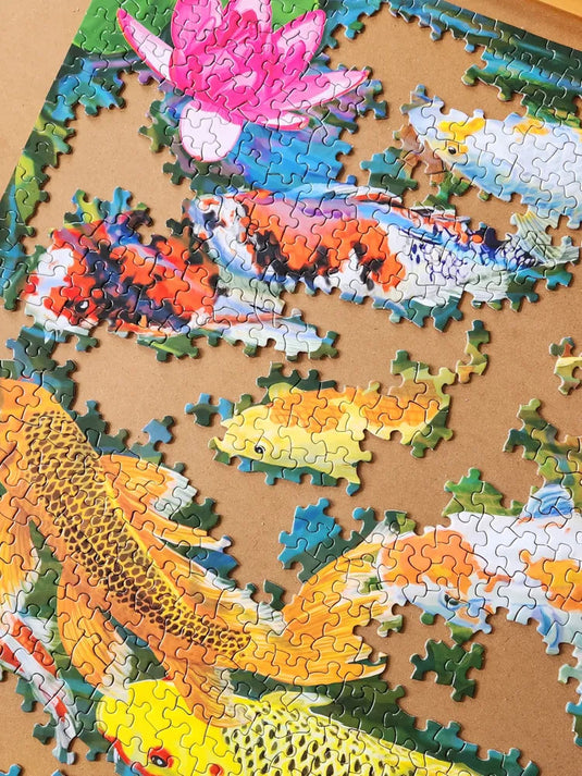 Koi Pond 1000 Piece Jigsaw Puzzle by Springbok