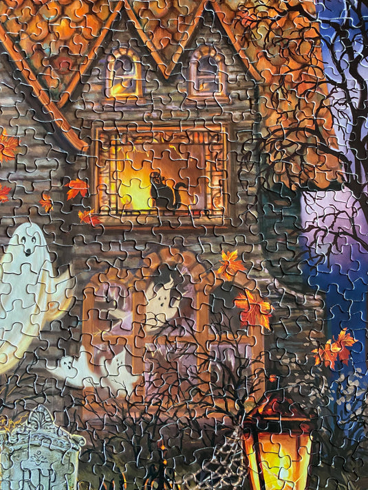 Haunted House 1000 Piece Jigsaw Puzzle by Springbok