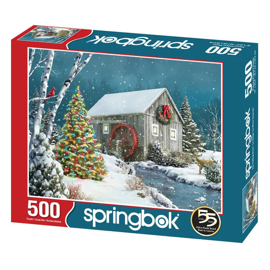 The Falling Snow 500 Piece Jigsaw Puzzle by Springbok