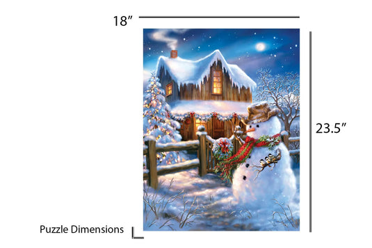 The Country Christmas 500 Piece Jigsaw Puzzle by Springbok