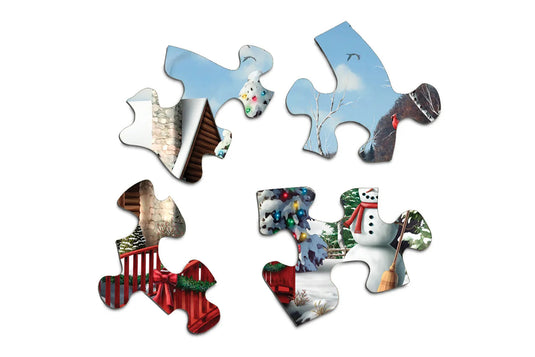 Winters Home 500 Piece Jigsaw Puzzle by Springbok